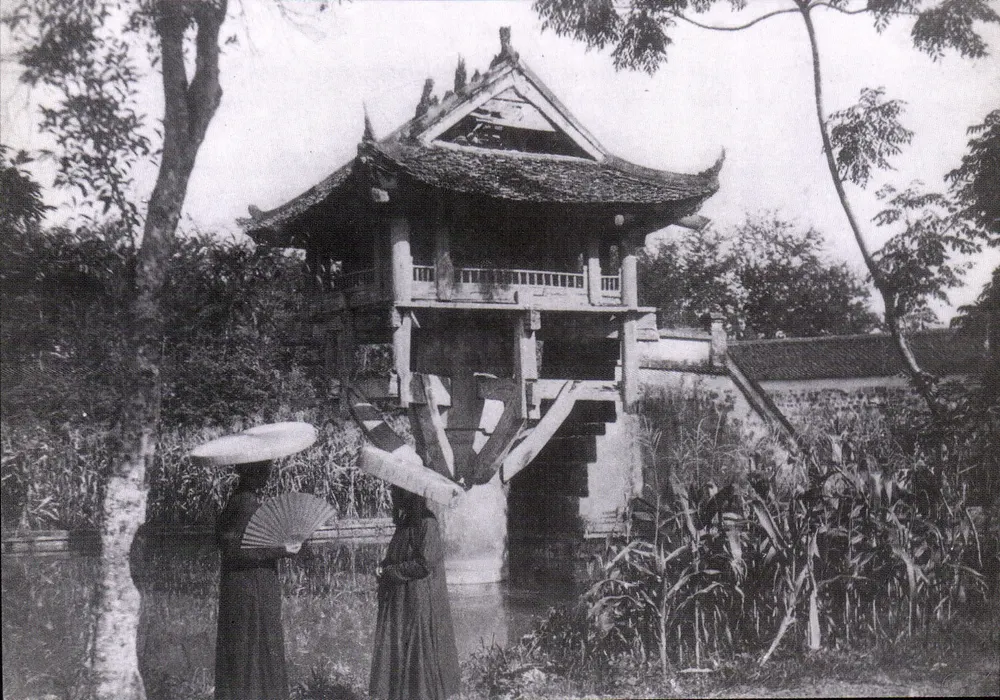 Einer-Pfahl-Pagode - 1922 — Nr. 2 der Serie - Vorderseite