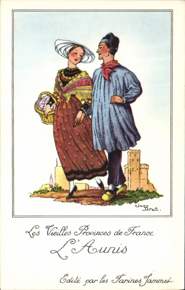 L'Aunis — Die alten Provinzen Frankreichs — Verlag Farines Jammet - Vorderseite