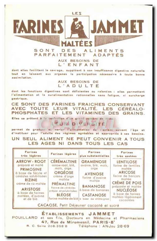 L'Aunis — Die alten Provinzen Frankreichs — Verlag Farines Jammet - Rückseite