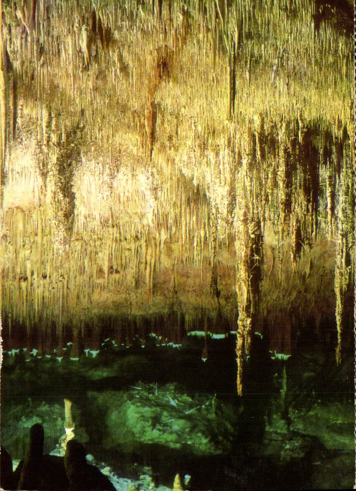 Cuevas del Drach - Porto Cristo - Mallorca — Seltsame Formationen — FOTO SENDER - Vorderseite