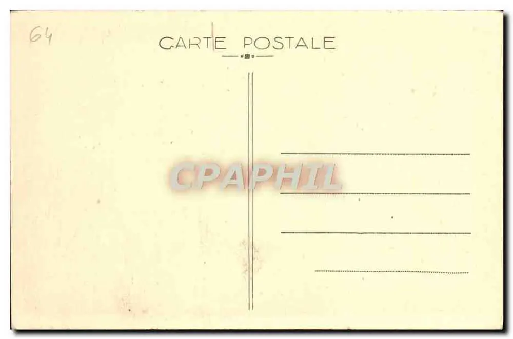 Biarritz — Die Großen Paläste und die Große Strandpromenade — n°132 - Rückseite