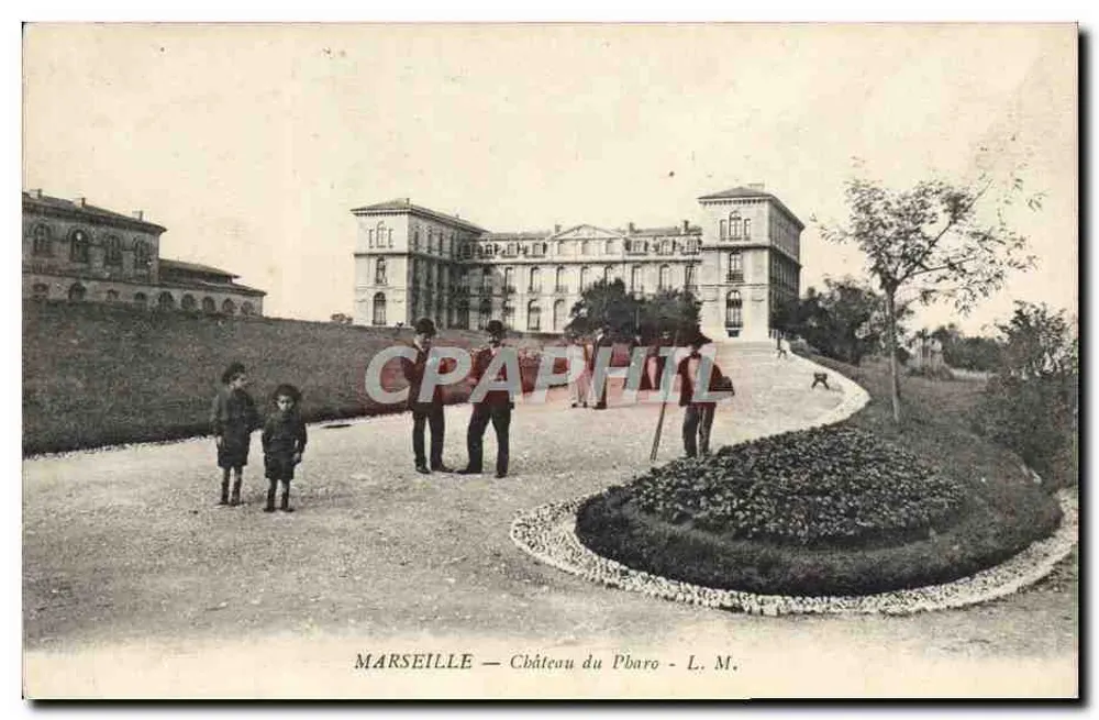 Marseille — Schloss Pbaro — L. M. - Vorderseite
