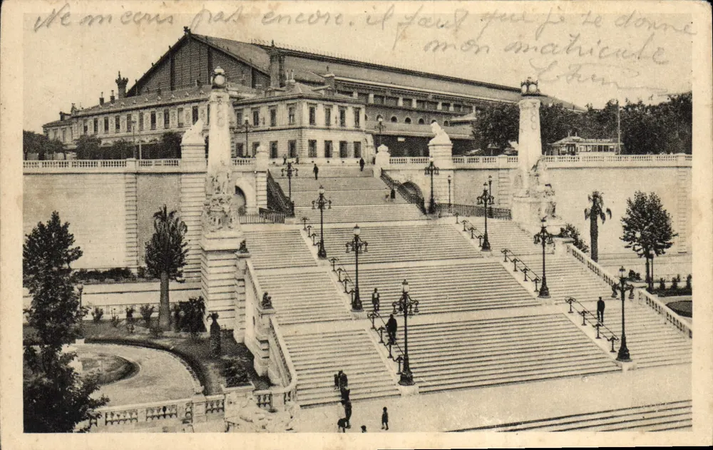 Marselha - Escadarias da Estação — Sénès e Arnal, arquitetos — n°25 - Frente