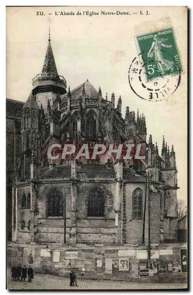 Eu — A Abside da Igreja Nossa Senhora da Assunção — L. J. - Frente
