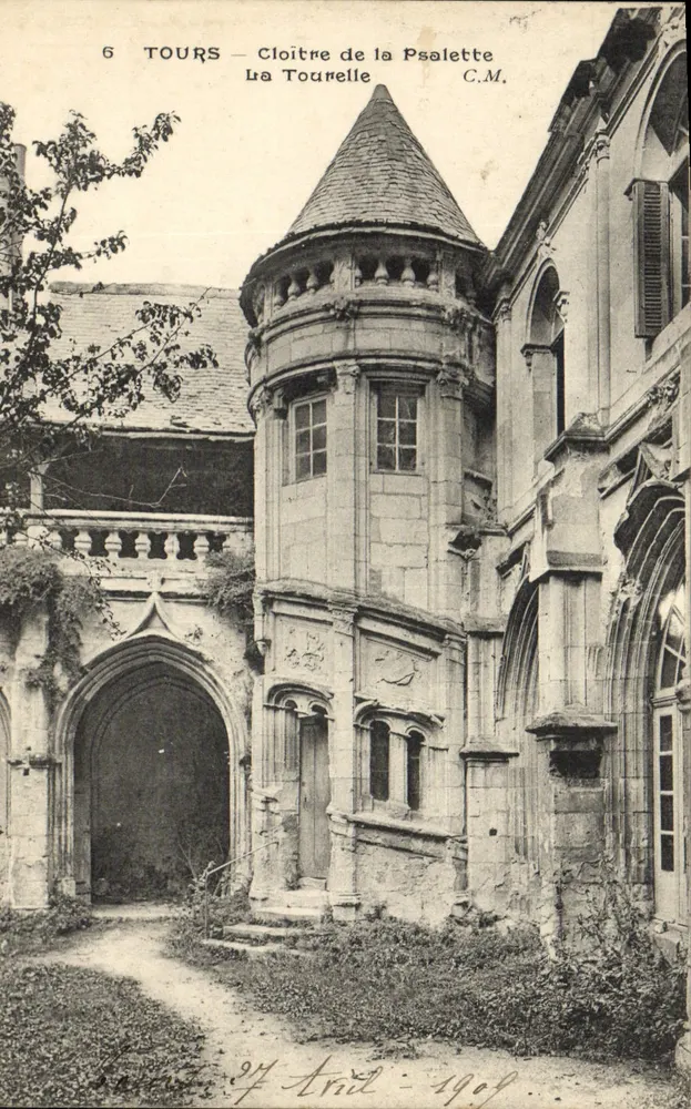 Tours — Cloître de la Psalette — La Tournelle — C.M. - Frente