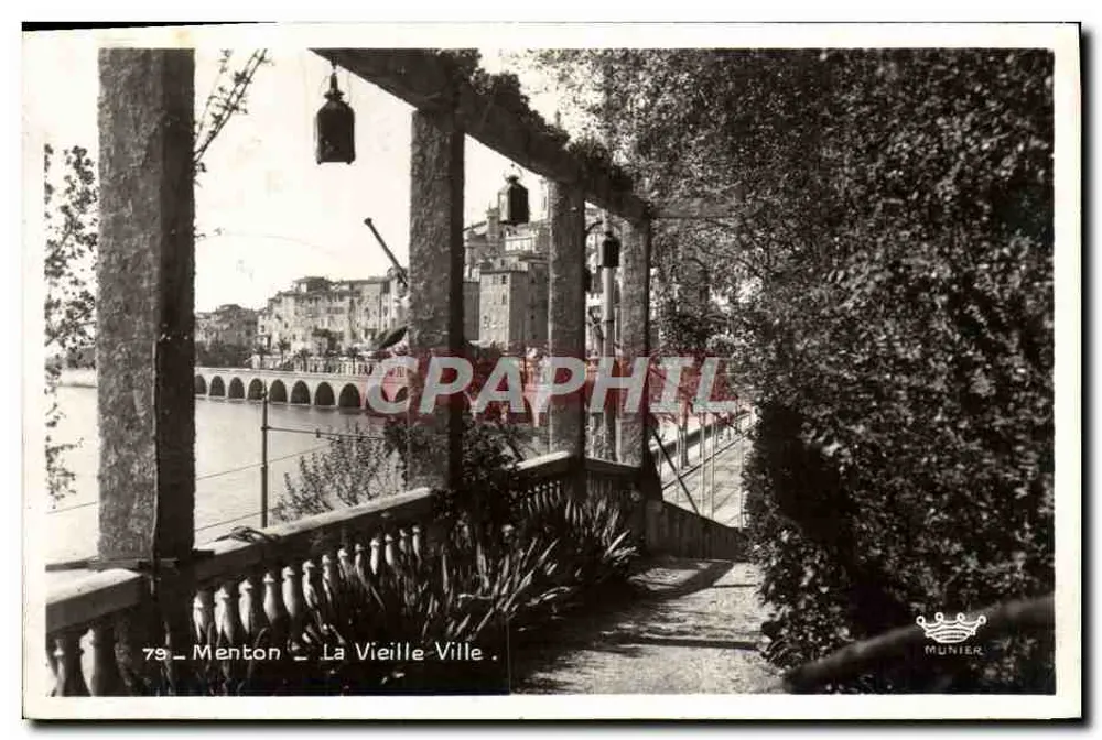Menton — A Velha Cidade — Munier - Frente