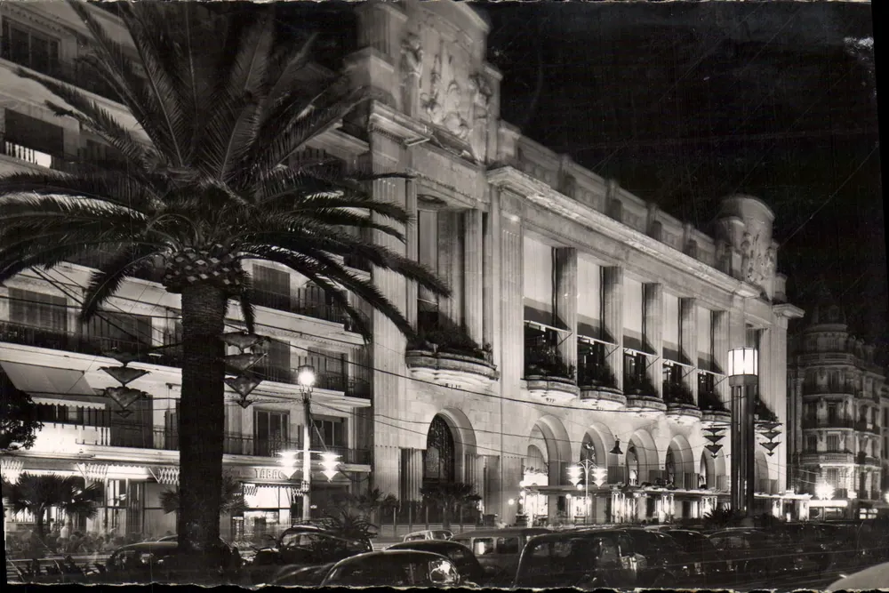 Nice — Promenade dos Ingleses à Noite — L. Gilletta & Cie, Editor - Frente