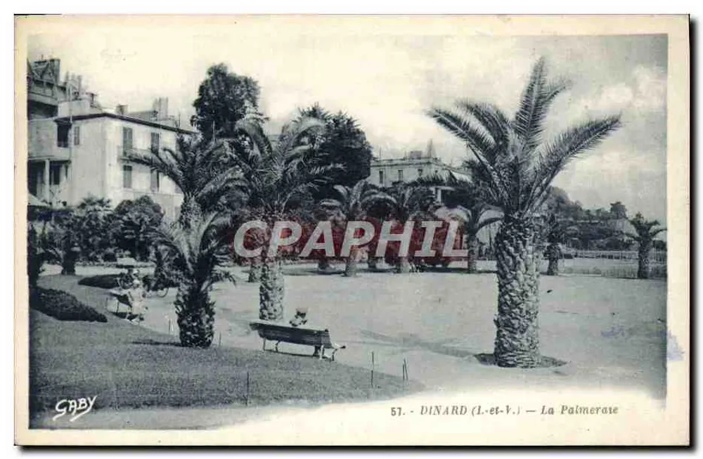 Dinard (Ille-et-Vilaine) — A Palmerate — Saby - Frente