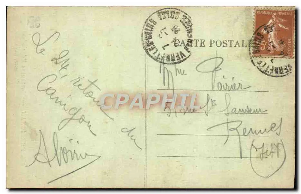 Perpignan — Montanyas Régaladas — Edição Navarro - Verso