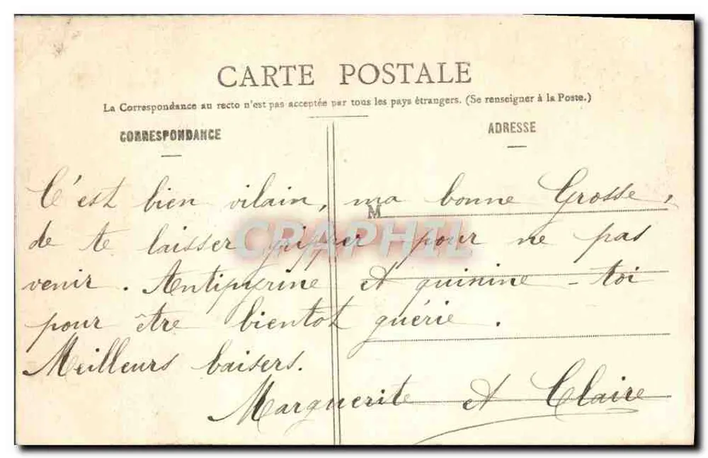 Kapelle im Park von Bellefontaine — Senlis — E. Vignon fils, Verleger, Nr. 65 - Rückseite