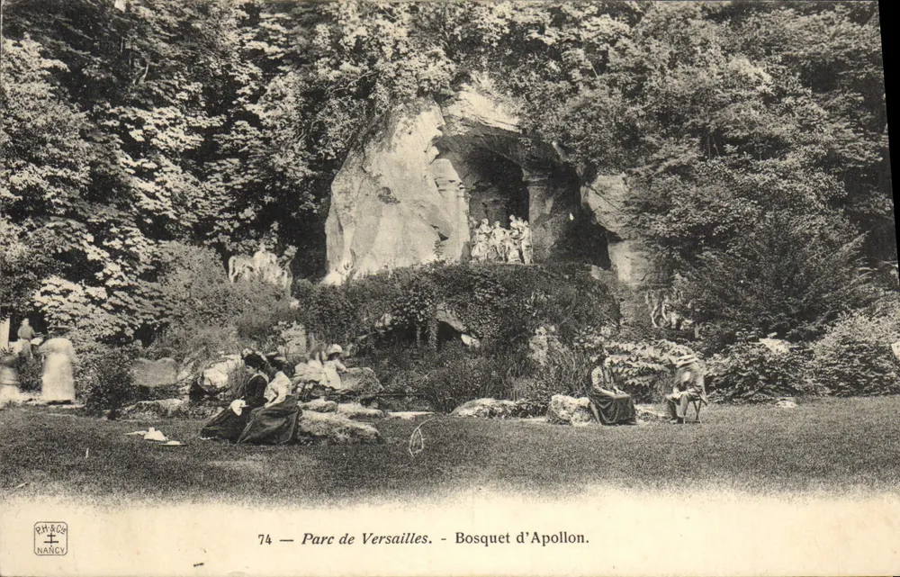 Parque de Versalhes — Bosquet d'Apollon — Nancy, n°74 - Frente