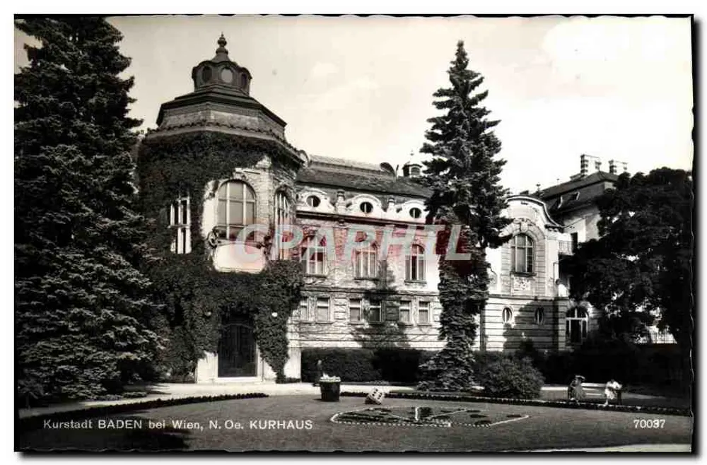 Kurstadt Baden bei Wien — Kurhaus — n° 70037 - Vorderseite