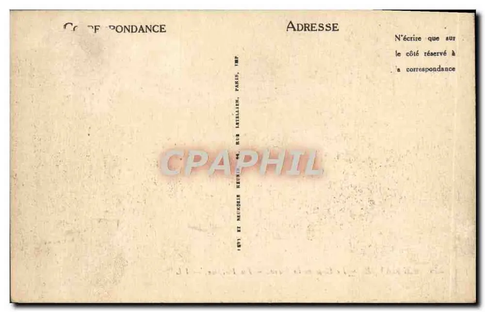 Le Havre — Cap de la Hève — La Falaise — LL - Rückseite