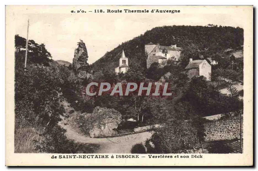 Saint-Nectaire à Issoire — Verrières e seu Dîck — Rota Termal da Auvergne - Frente