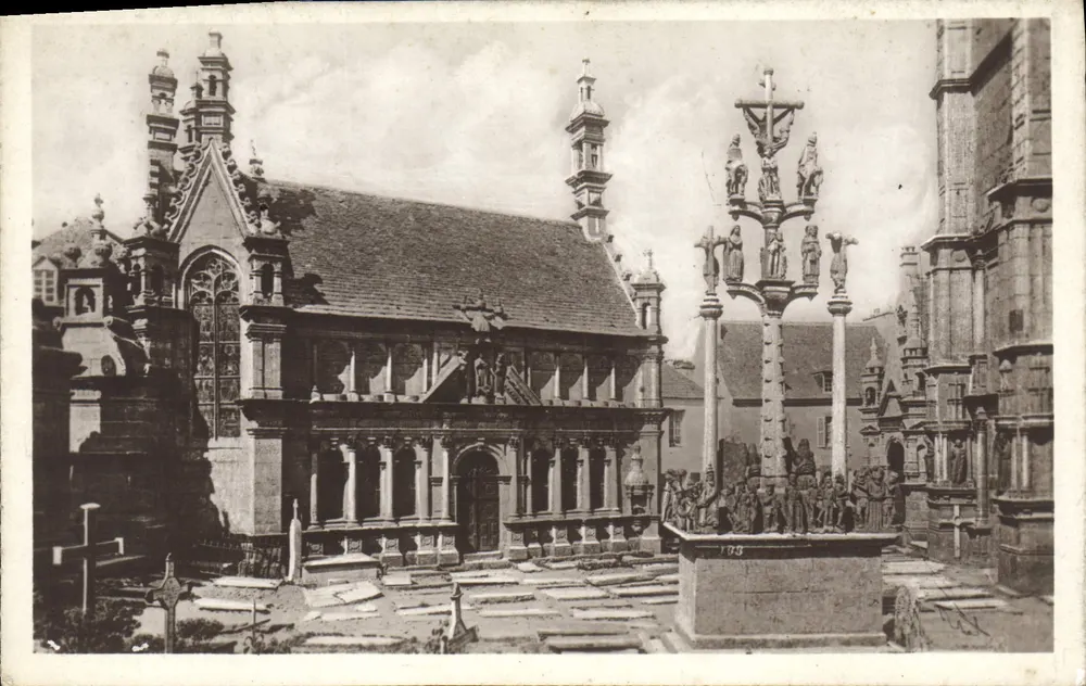Saint-Thégonnec - Der Calvary und das Ossarium — Verlag: Lévy et Neubert, Paris - Vorderseite