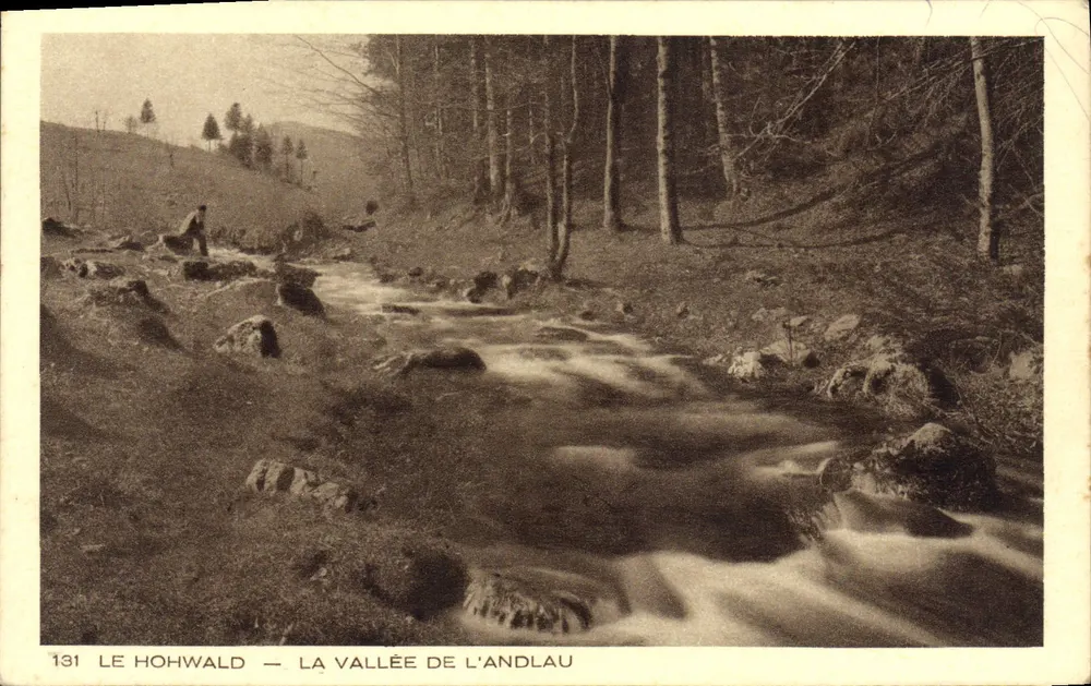 El Hohwald — La valle del Andlau — serie 131 - Anverso