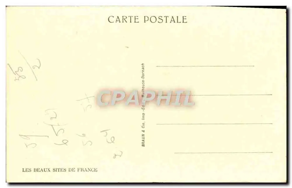 El Hohwald — La valle del Andlau — serie 131 - Reverso