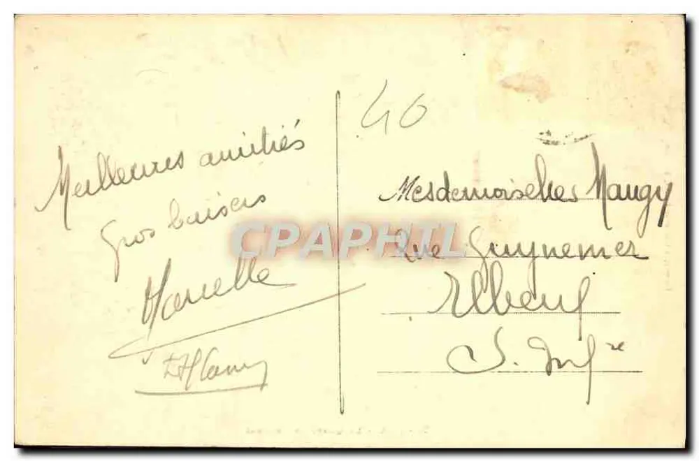 Dax - O Bairro Termal — Fototipia Labourde Frères, Toulouse, n°5 - Verso