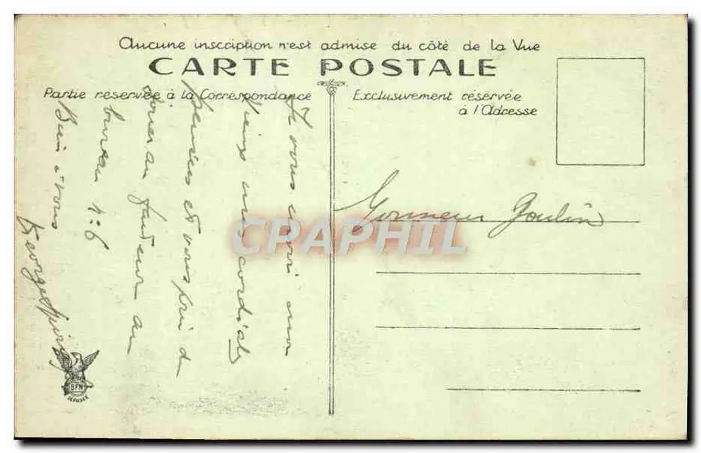 Nice — Quai der Vereinigten Staaten — Allgemeine Ansicht — Die Gärten — Verlag: CPAPHIL, n° 226 - Rückseite