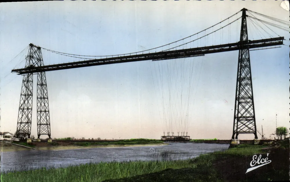 O Ponte Transbordeur de Martrou — Rochefort-sur-Mer — Editor Elce' - Frente