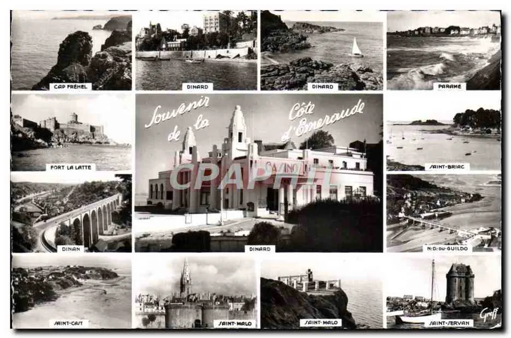 Côte d'Emeraude — Erinnerung an die Côte d'Emeraude — Griff - Vorderseite