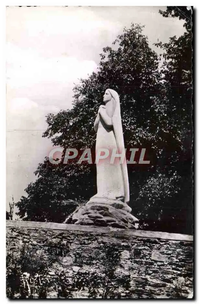 Estátua de Nossa Senhora — Pornichet — editor desconhecido, número de série não visível - Frente