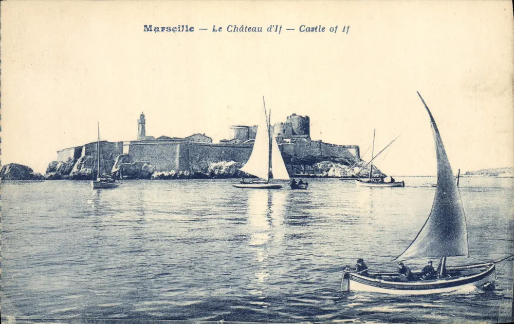 Marselha — O Castelo de If — Castle of If - Frente