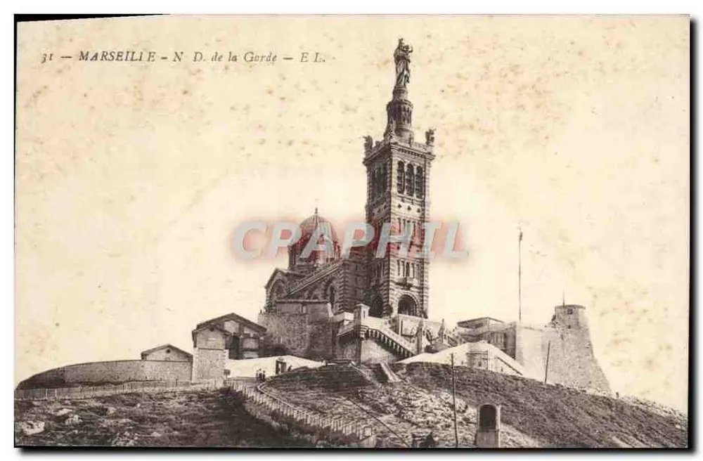 Marseille - N.D. de la Garde - E.L. - Frente