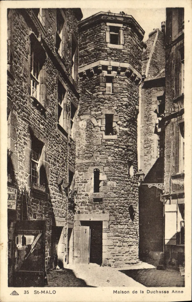 St-Malo — Haus der Herzogin Anne — n° 35 - Vorderseite