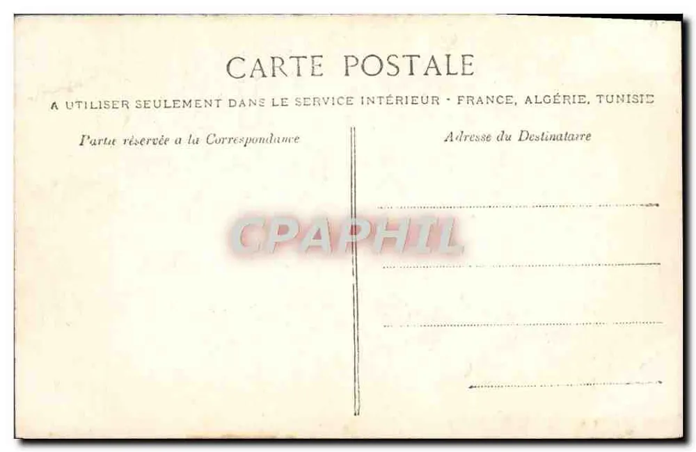 Mont Saint-Michel — Galerie des Cloîtres (Westseite) — Antike Ansichtskarte n°55 - Rückseite
