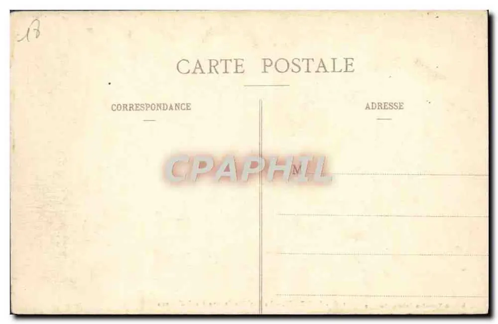 Bourges — La Cathédrale vue à vol d'oiseau — Édition Nouvelles Galeries, Bourges n°116 - Verso