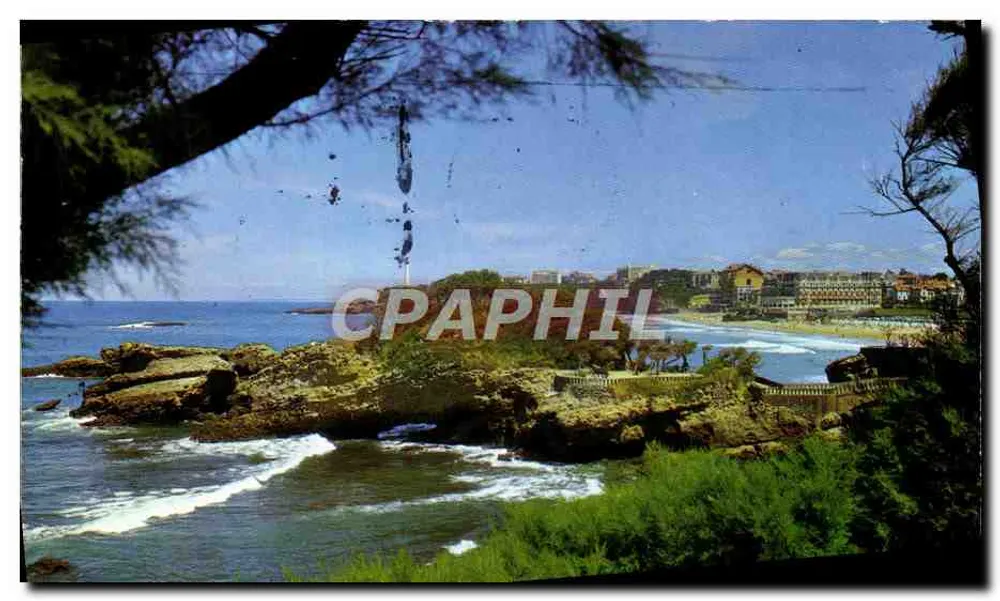 O Rocher do Basta — Biarritz (Basses-Pyrénées) — Editor P 1019 - Frente