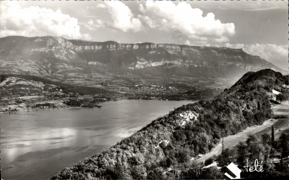 Lac du Bourget — Aix-les-Bains — Aussicht vom Mont Revard — Verlag TELÉ - Vorderseite