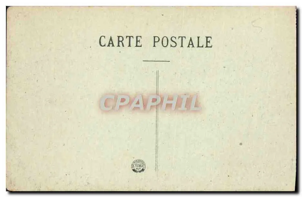 Biarritz Pittoresque — La Roche aux Enfants bei Niedrigwasser — N° 34 - Rückseite