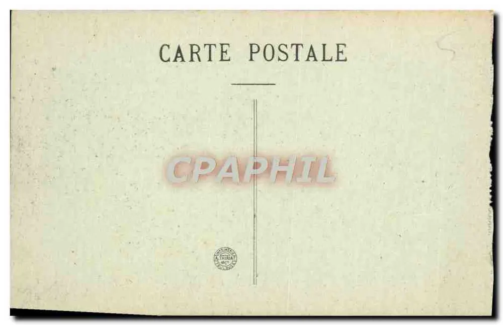 Biarritz Pittoresk — Ansicht des Rochers de la Vierge in Biarritz — Edition Loumian, Nr. 26 - Rückseite