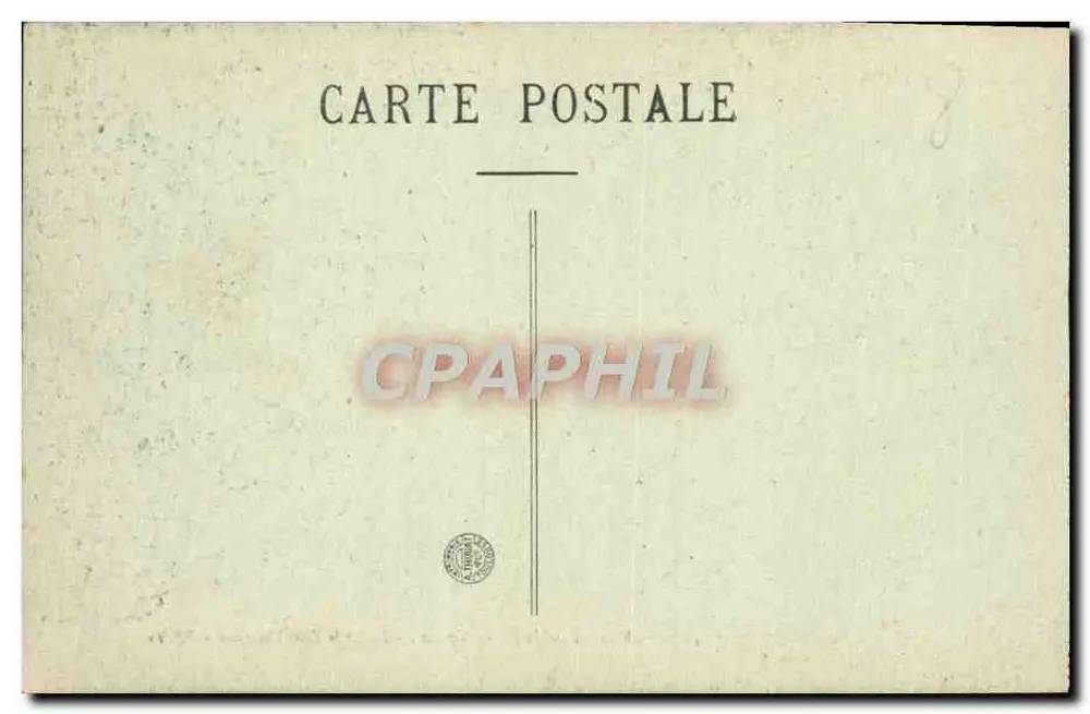 Biarritz Pittorásque — Begegnung zweier Wellen an der Côte des Basques — Loumian-Ausgabe Nr. 69 - Rückseite