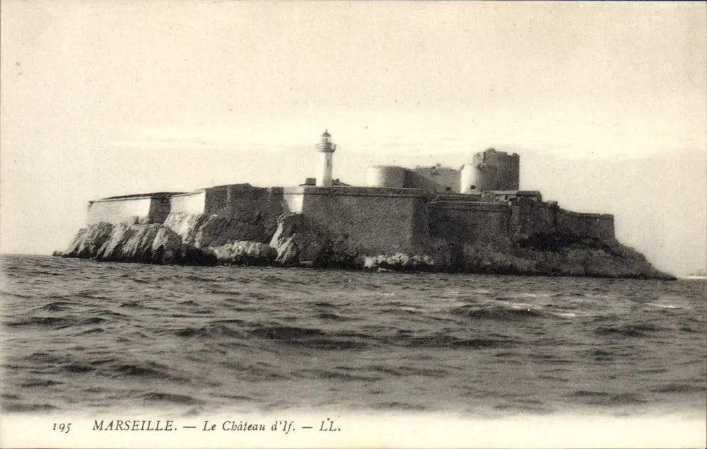 Marseille — O Castelo de If — L.L. - Frente