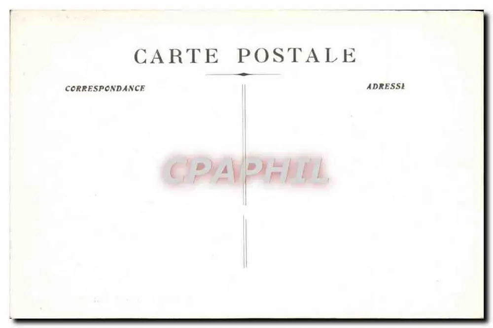 Marselha - A Corniche — Edição das Novas Galerias, n°84 - Verso