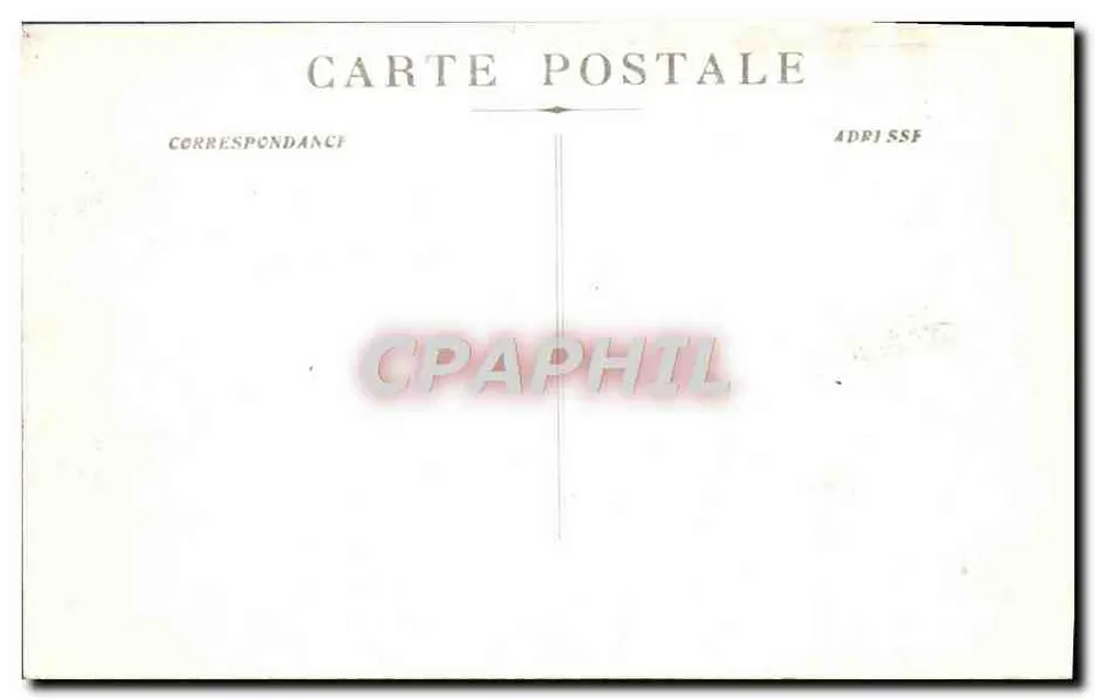 Marseille — Das Château d'If — Edition der Nataf-Verleger - Rückseite