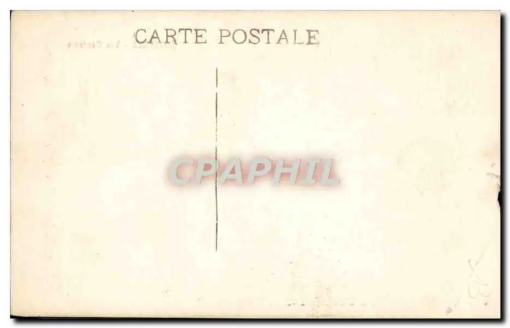 Marseille — Vue Générale — éditeur imprimeur non identifié - Verso