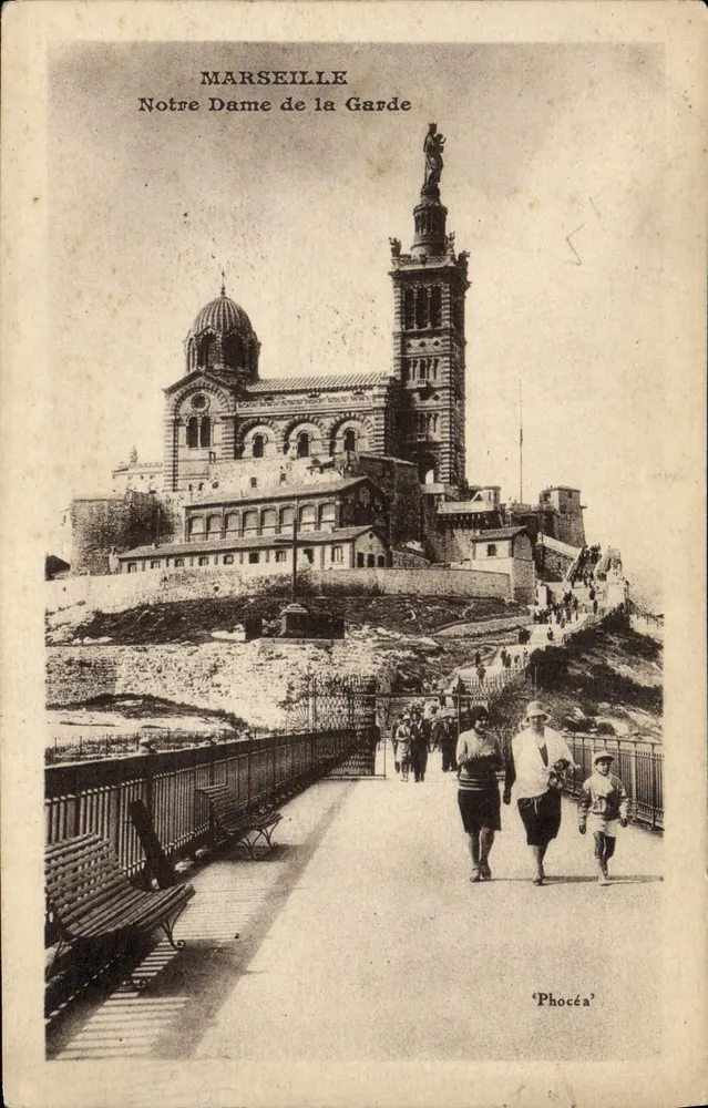Marseille — Nossa Senhora da Guarda — Phocéa - Frente