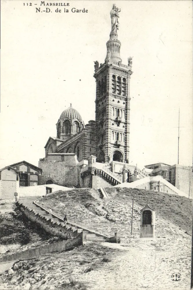 Marseille — Notre-Dame de la Garde — éditeur R.90 - Frente