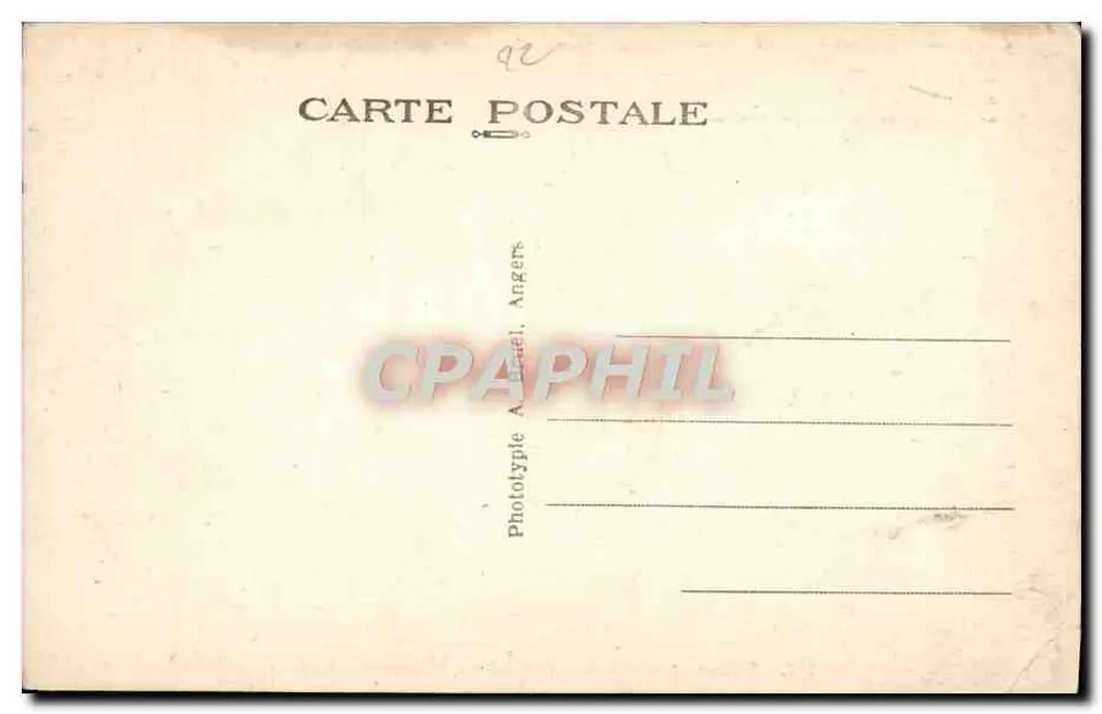 Ploumanach (C.-du-N.) — Château de Costaërès — éditeur A. B. - Verso