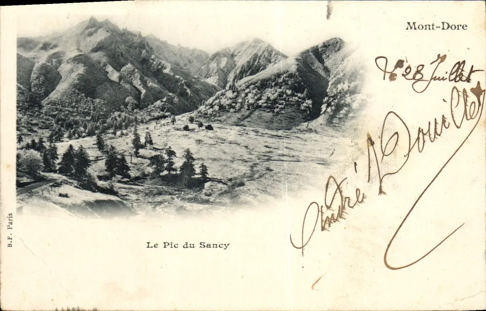 O Pic do Sancy — Mont-Dore — B.F. Paris - Frente