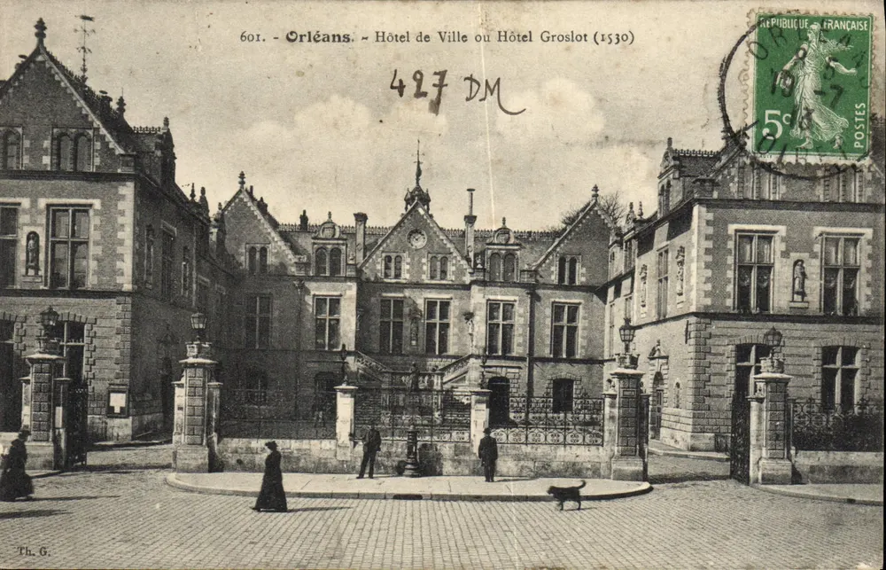 Orléans — Rathaus oder Hotel Groslot (1530) — Ph. G. n° 601 - Vorderseite