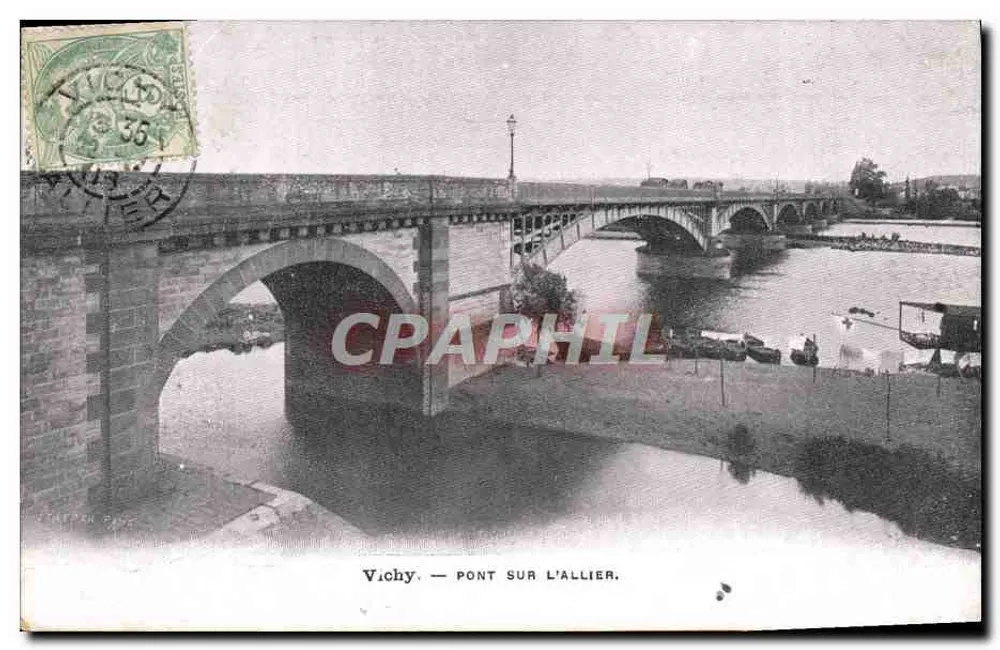 विची — अल्लियर पर पुल — विची-फ़िल - आगे