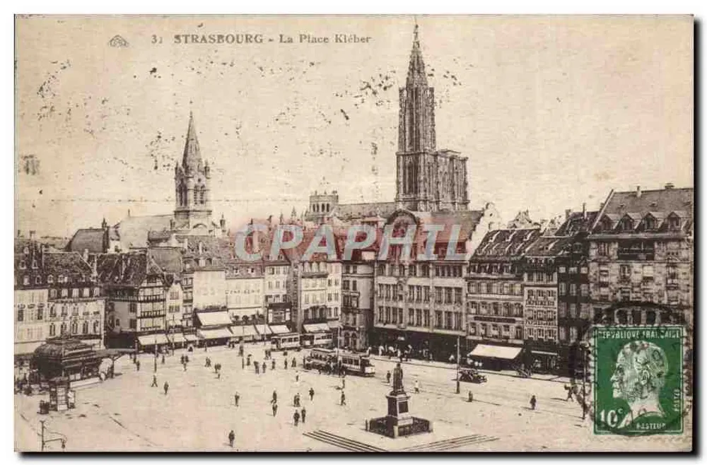 Strasburg - Plac Kléber — n°3 - Awers