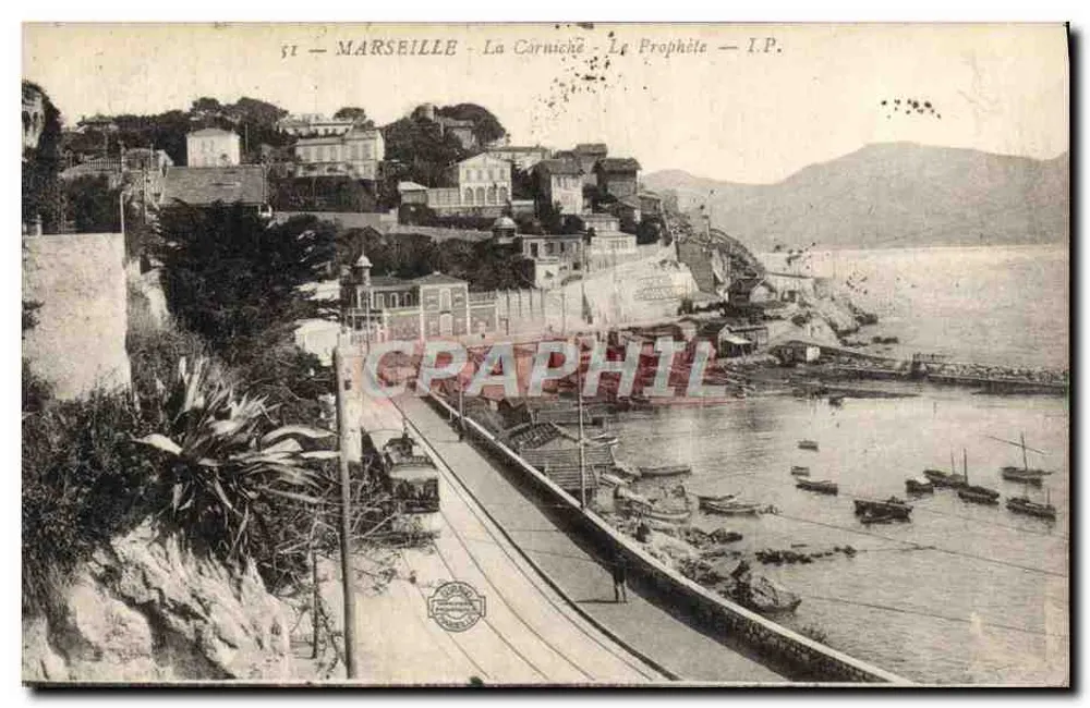 Marselha - A Corniche - O Profeta — I.P. - Frente