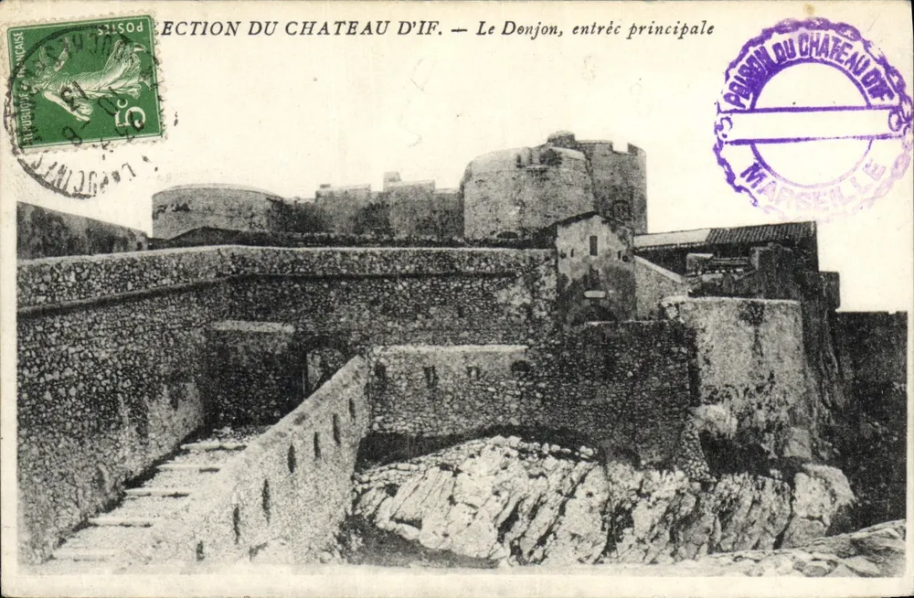 Castelo de If — O Donjon, entrada principal — Editor não identificado - Frente