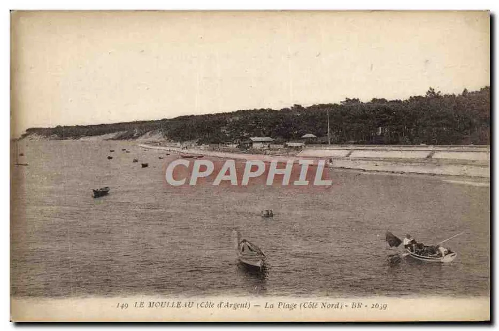 Le Moulleau (Côte d'Argent) — A Praia (Côte Norte) — BR - 2639 - Frente